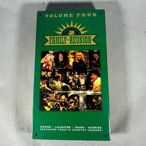 Countrys Family Reunion Volume Four VHS 1998 Country Legends Music & Stories